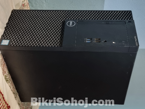 Dell Optiplex Full PC (i3-7th gen) Set!